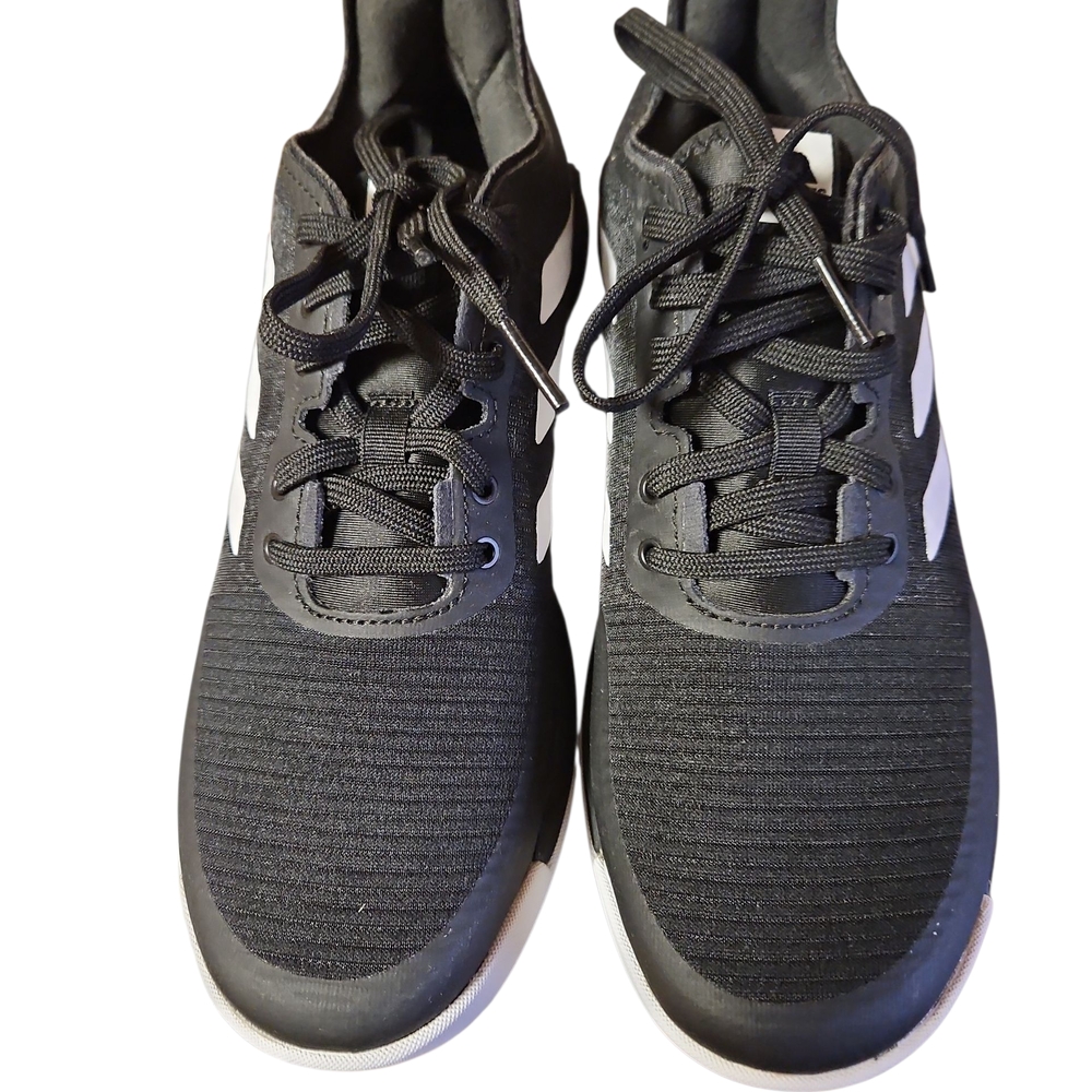 adidas Women's Black and White Sneakers